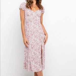 Petal and Pup Midi Dress